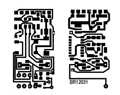 Platinen-Layout Zweisystemlok