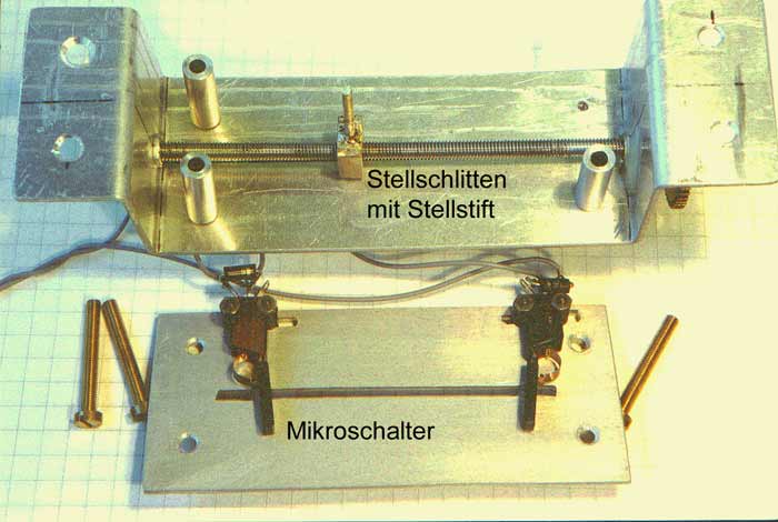 Foto: Torsteuerungs-Mechanik demontiert